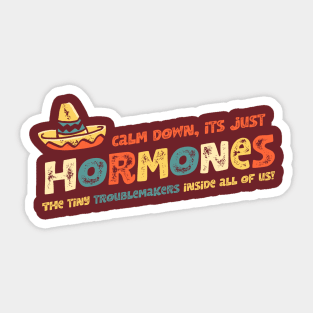 Hormones Sticker